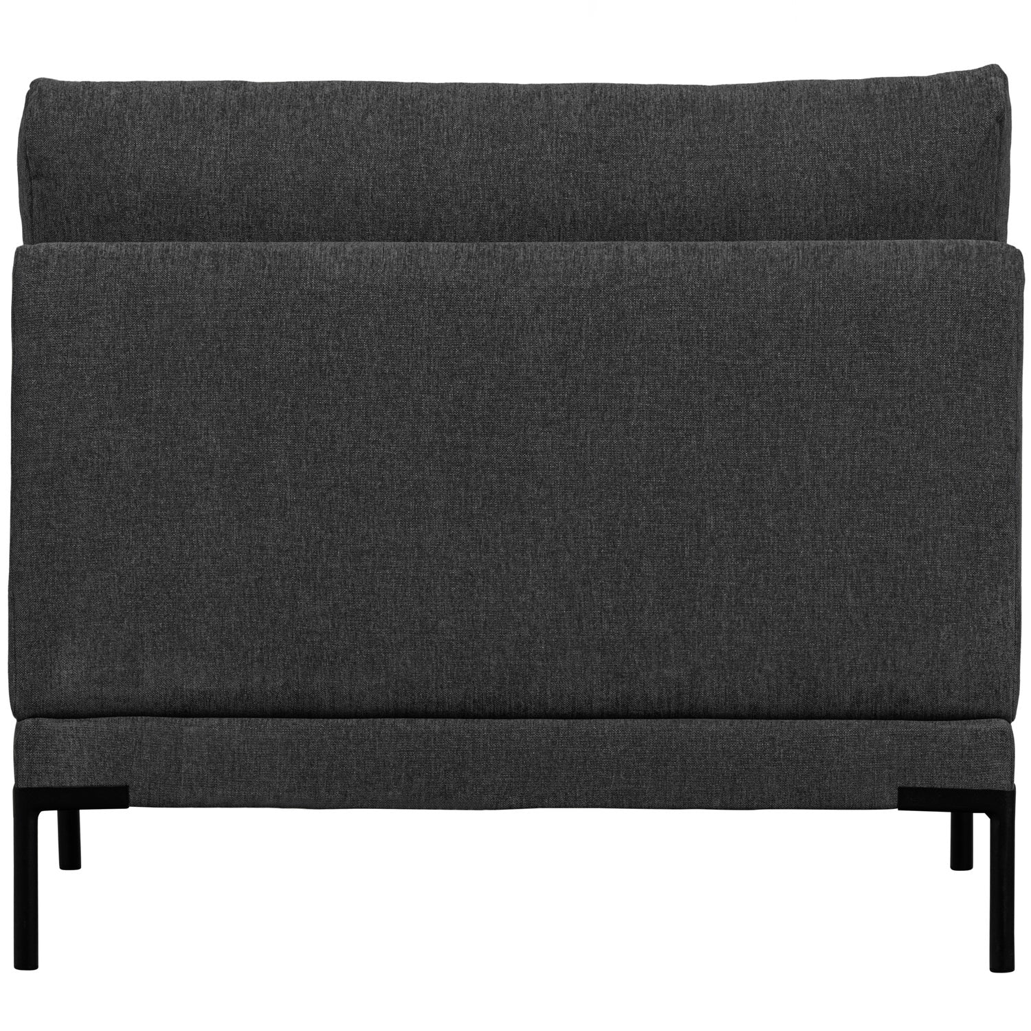 COUPLE LOVESEAT ELEMENT DUNKEL GRAU
