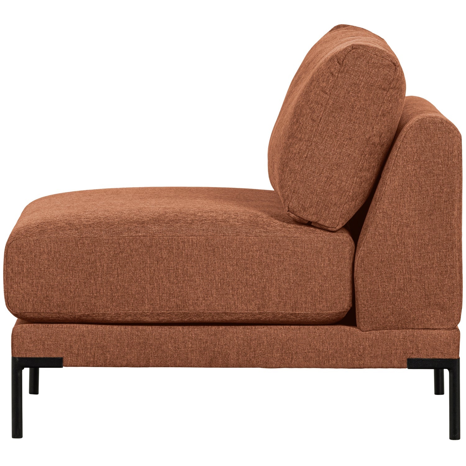 COUPLE LOVESEAT ELEMENT RUST MELANGE