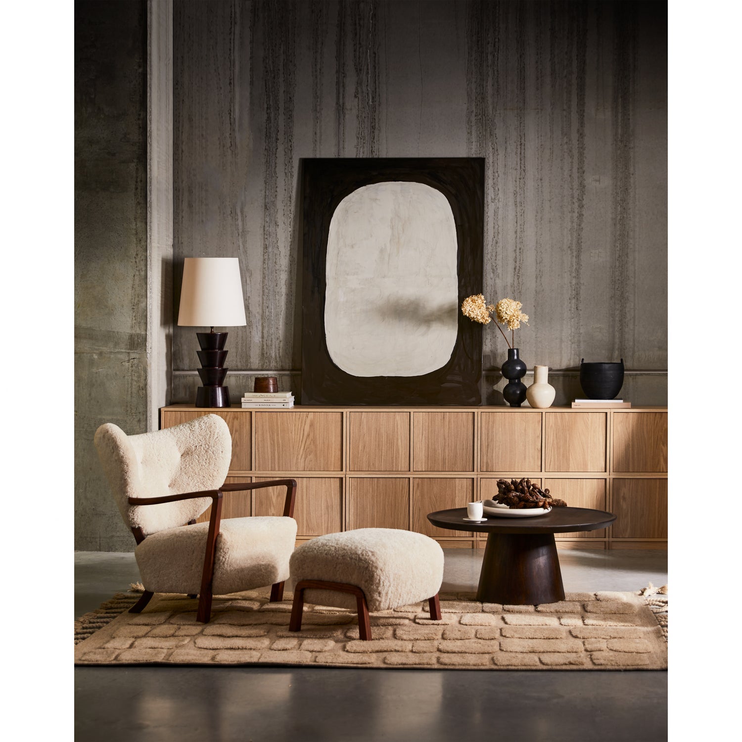 COFFEE A GOGO SEITENTISCH MANGO HOLZ NUSSBAUM