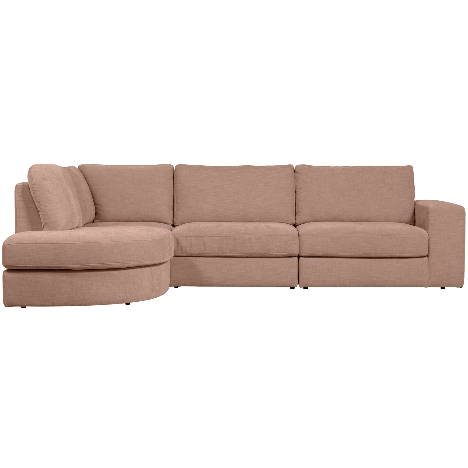 FAMILY ECKSOFA RUNDUNG LINKS ROSA
