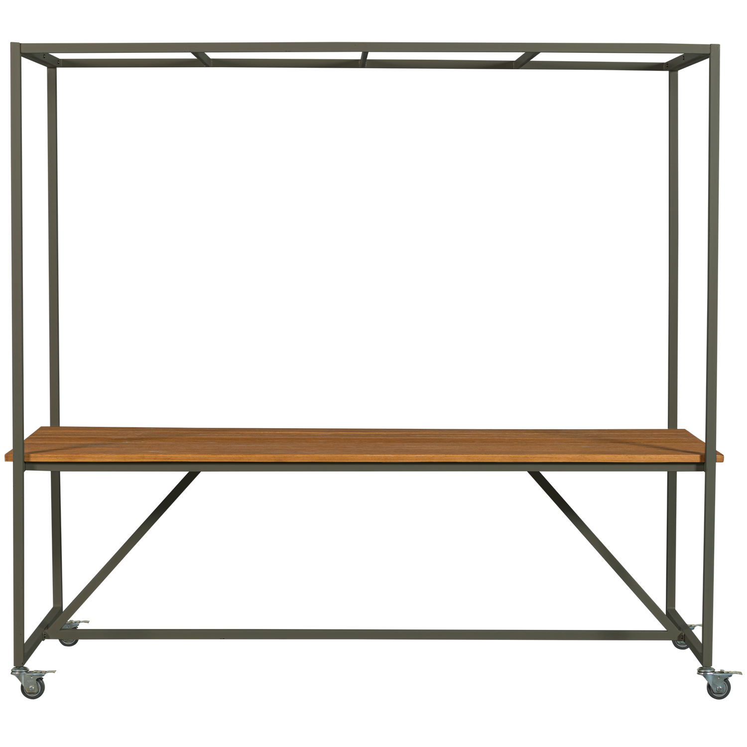 BLUE SKY GARTENTISCH HOLZ MIT DEKOGESTELL CAMOUFLAGE GRUN