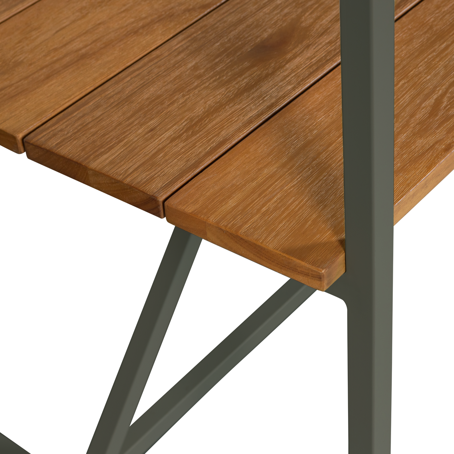 BLUE SKY GARTENTISCH HOLZ MIT DEKOGESTELL CAMOUFLAGE GRUN