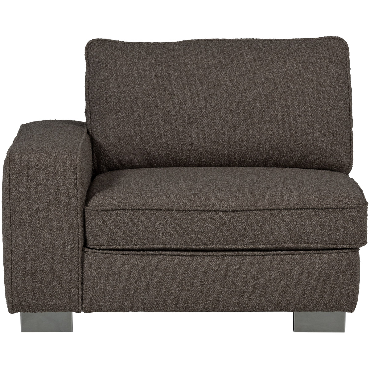 LAZY 1-SITZER ELEMENT ARM LINKS BOUCLE ANTHRAZIT
