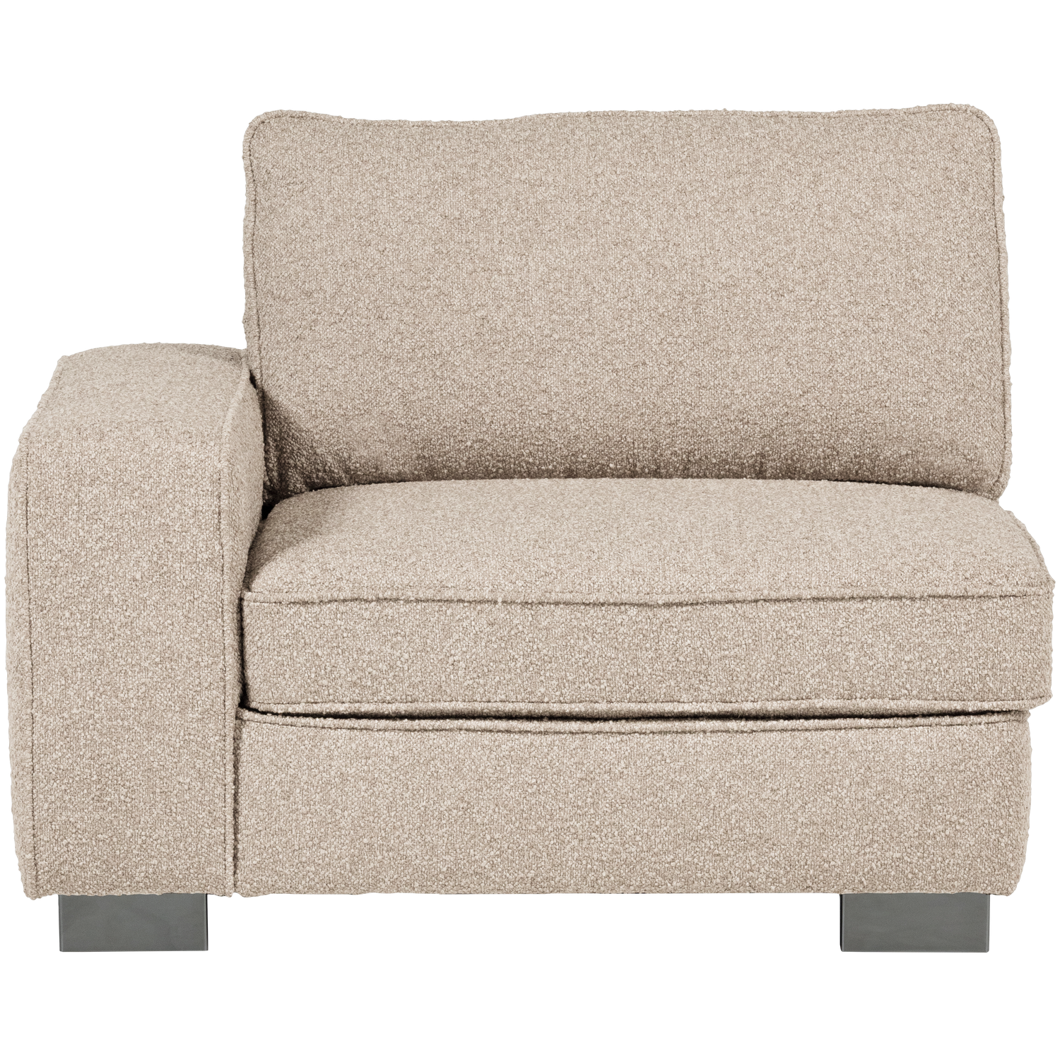 LAZY 1-SITZER ELEMENT ARM LINKS BOUCLE NATUR
