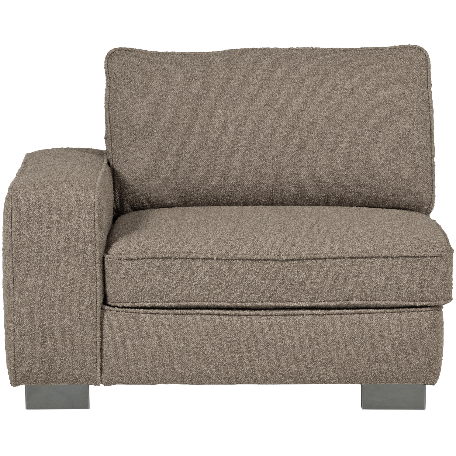 LAZY 1-SITZER ELEMENT ARM LINKS BOUCLE SAND