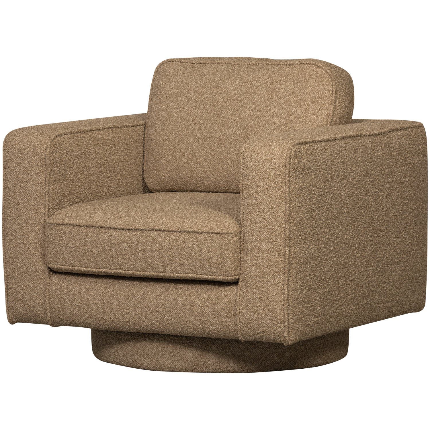 LAZY DREHSESSEL BOUCLE BRAUN