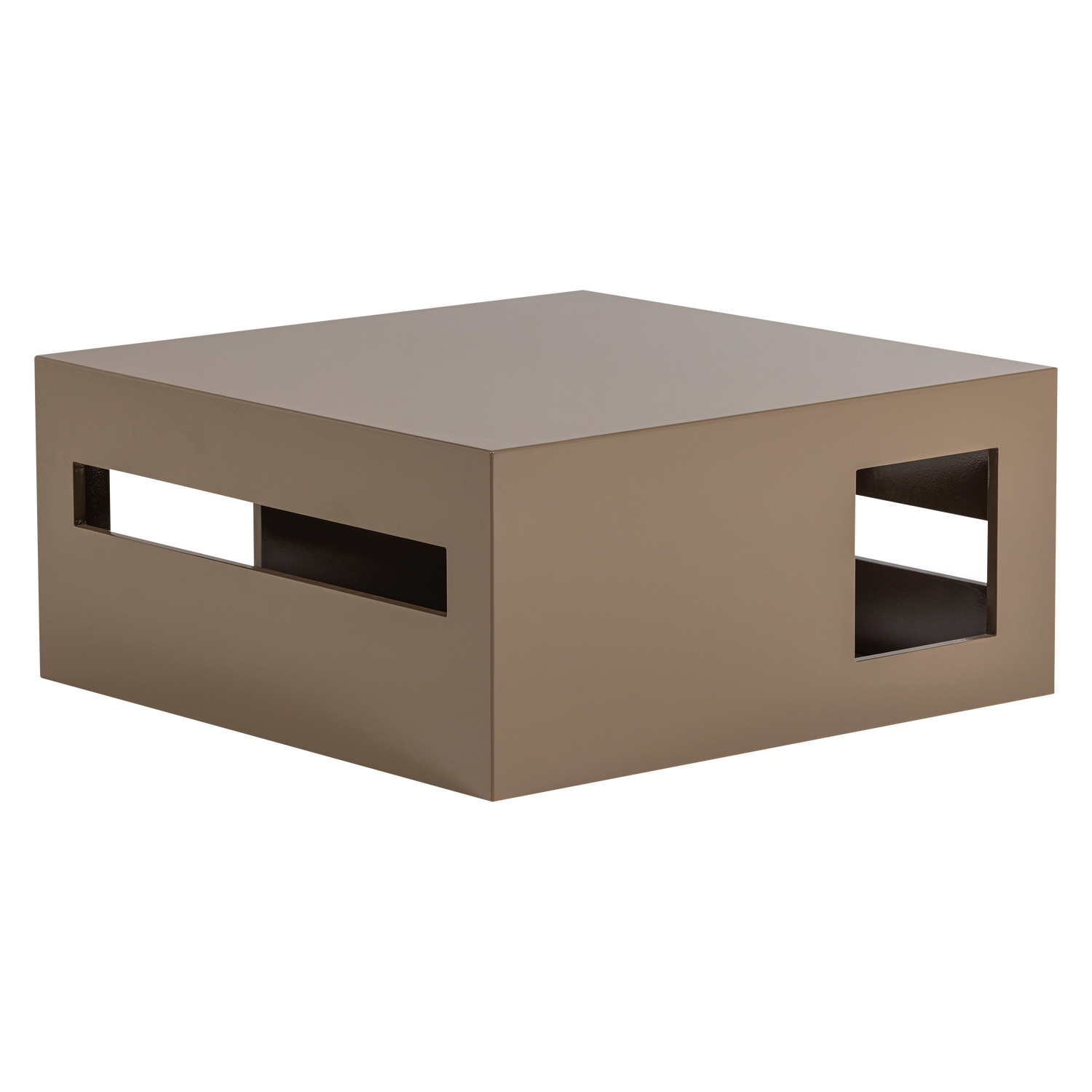 MODERN COUCHTISCH MDF HOLZ GLANZ SAND