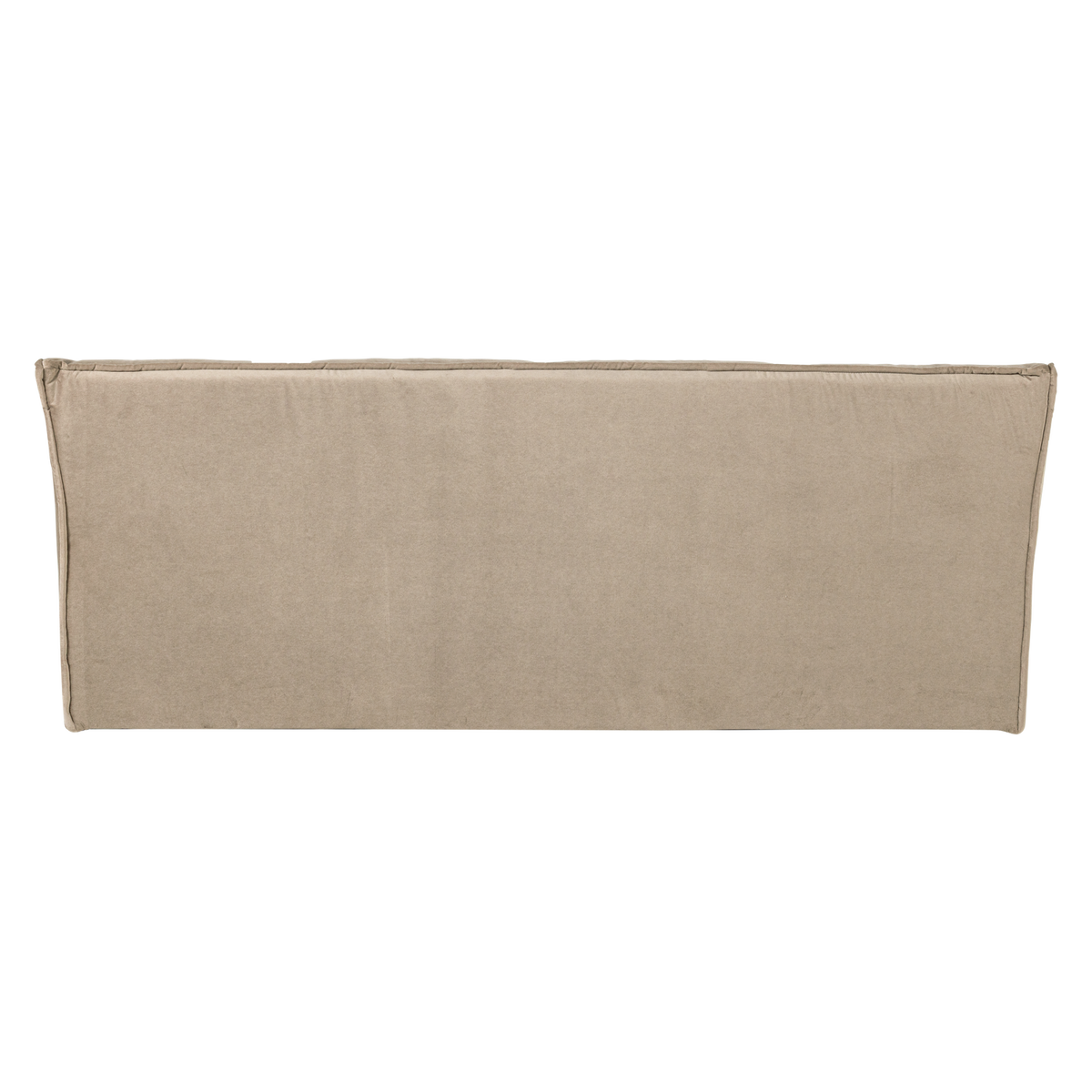 CLUSTER 3-SITZER SOFA SAMT SOFT BEIGE