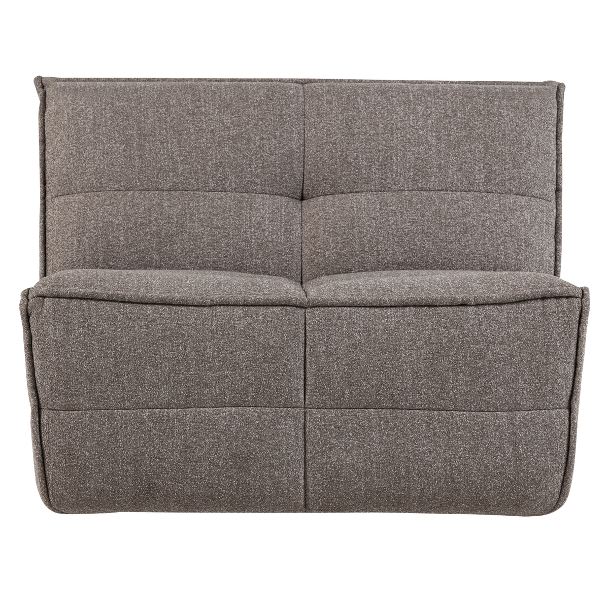 CLUSTER 1-SITZER ELEMENT BOUCLE MITTELBRAUN