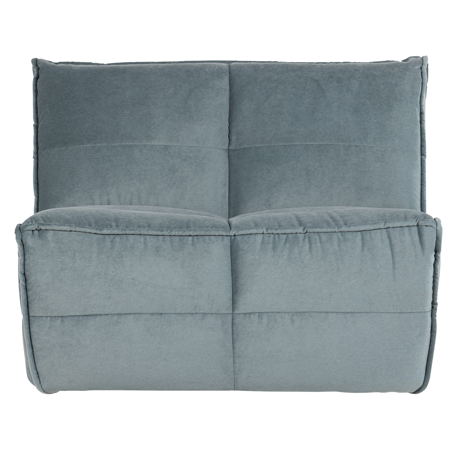 CLUSTER 1-SITZER ELEMENT SAMT TURQUOISE BLAU