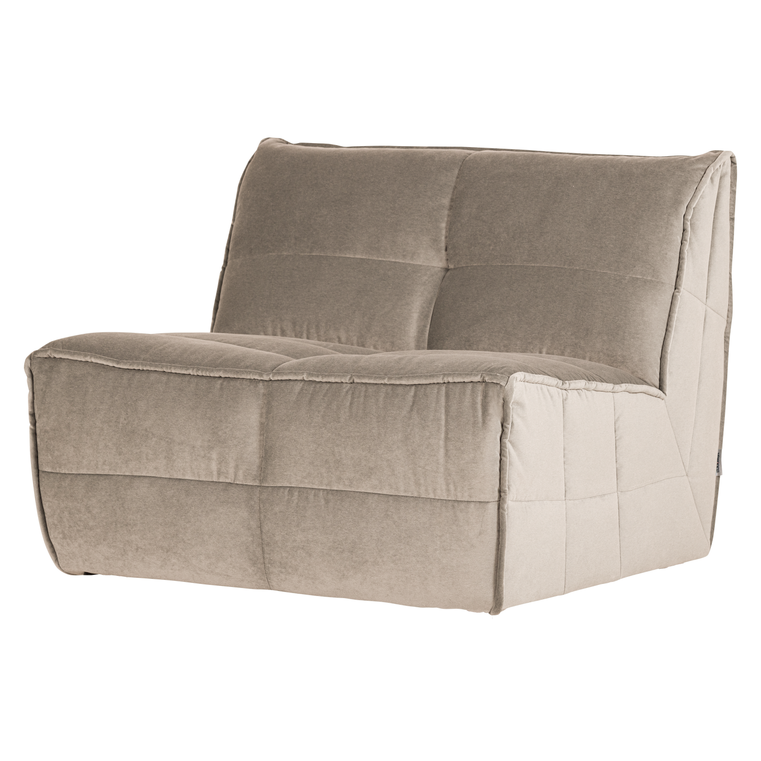 CLUSTER 1-SITZER ELEMENT SAMT WARMES TAUPE