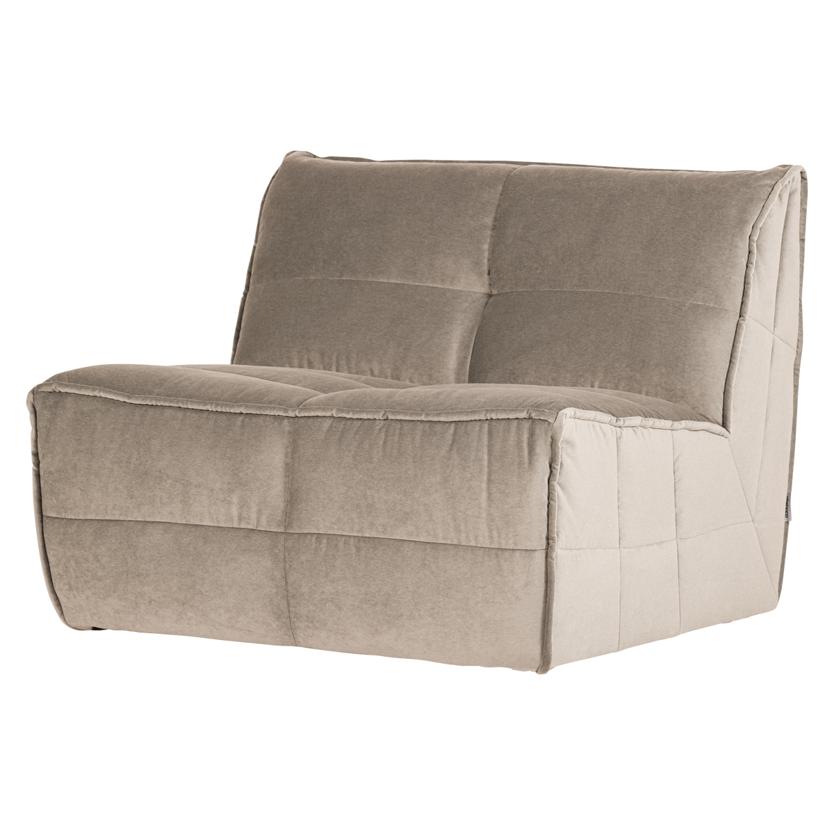 CLUSTER 1-SITZER ELEMENT SAMT WARMES TAUPE