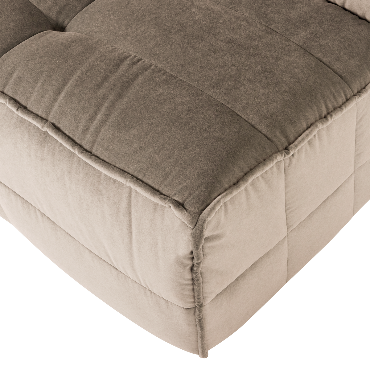 CLUSTER 1-SITZER ELEMENT SAMT WARMES TAUPE