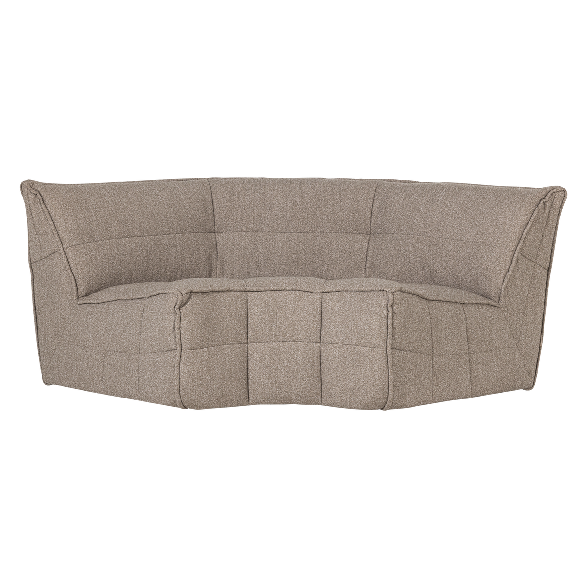 CLUSTER ECKELEMENT BOUCLE KHAKI BRAUN