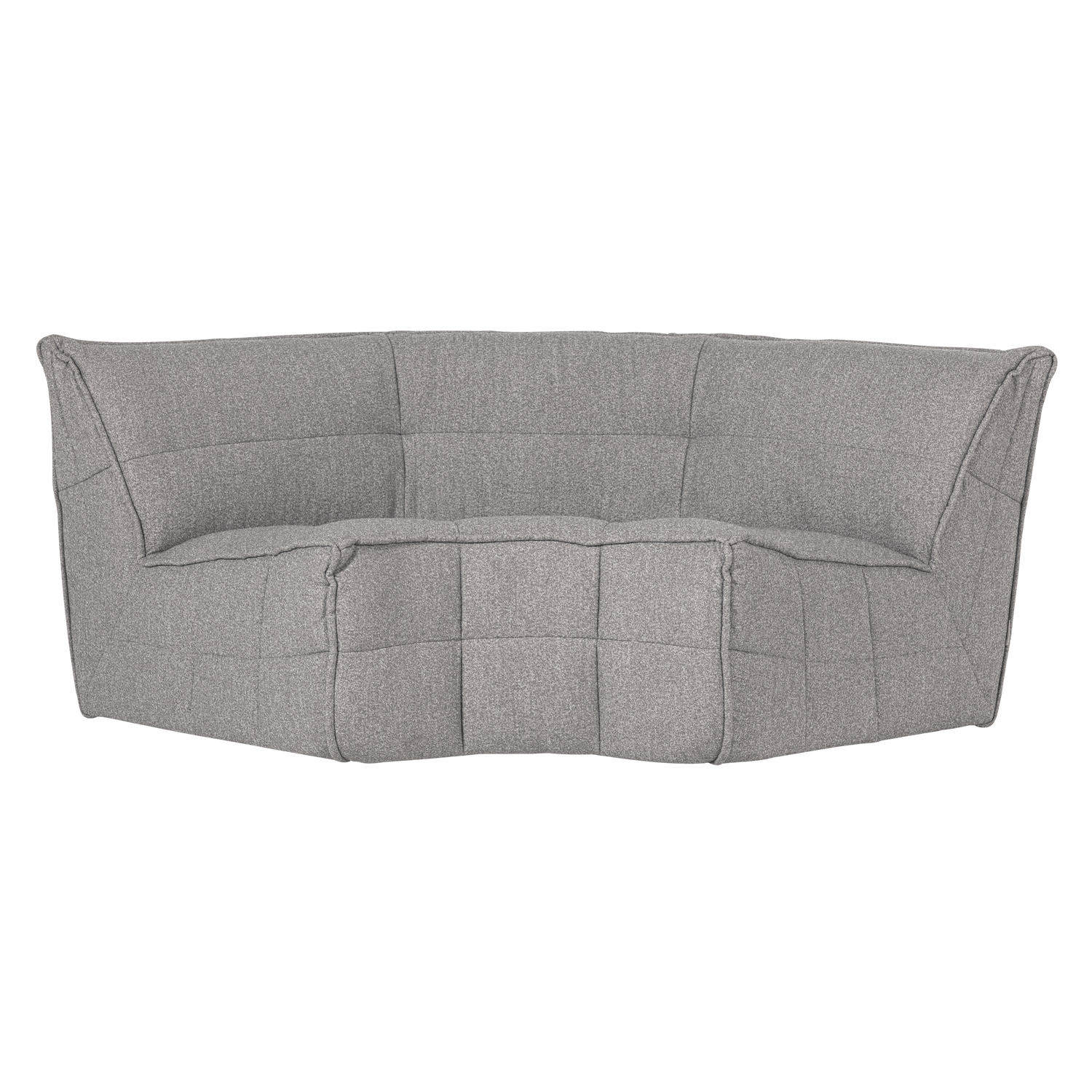 CLUSTER ECKELEMENT BOUCLE WARMES GRAU