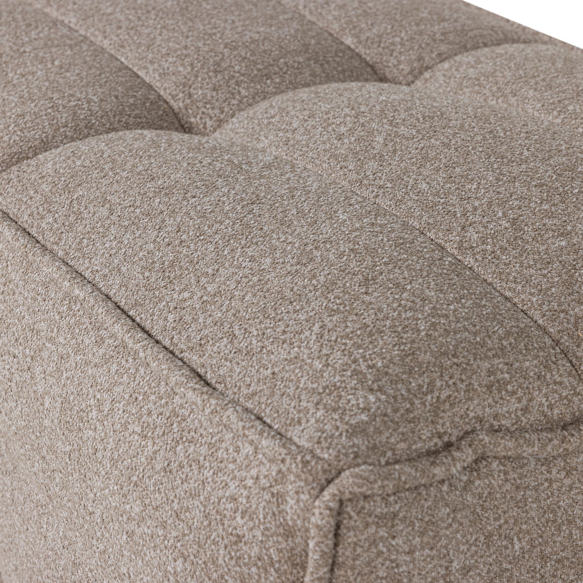 CLUSTER HOCKER BOUCLE KHAKI BRAUN