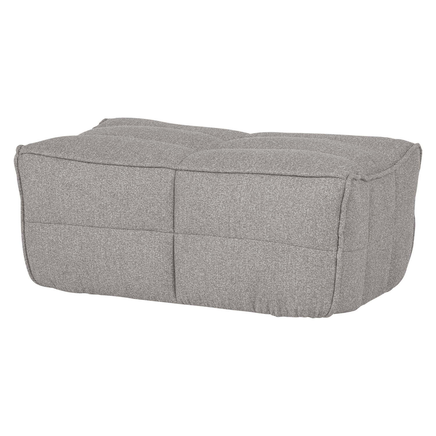 CLUSTER HOCKER BOUCLE WARMES GRAU