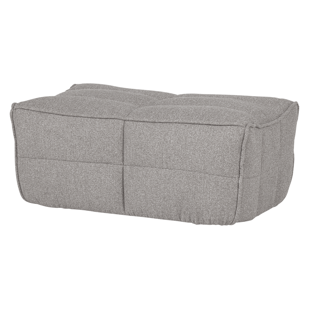 CLUSTER HOCKER BOUCLE WARMES GRAU