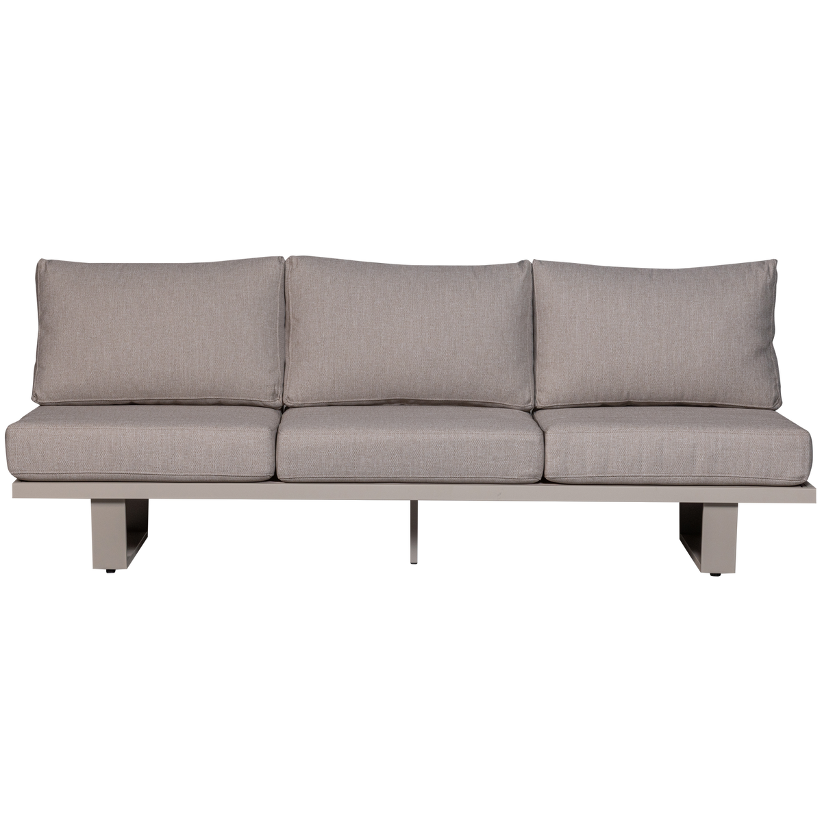 BEAR GARTEN 3-SITZER SOFA ALUMINIUM SAND