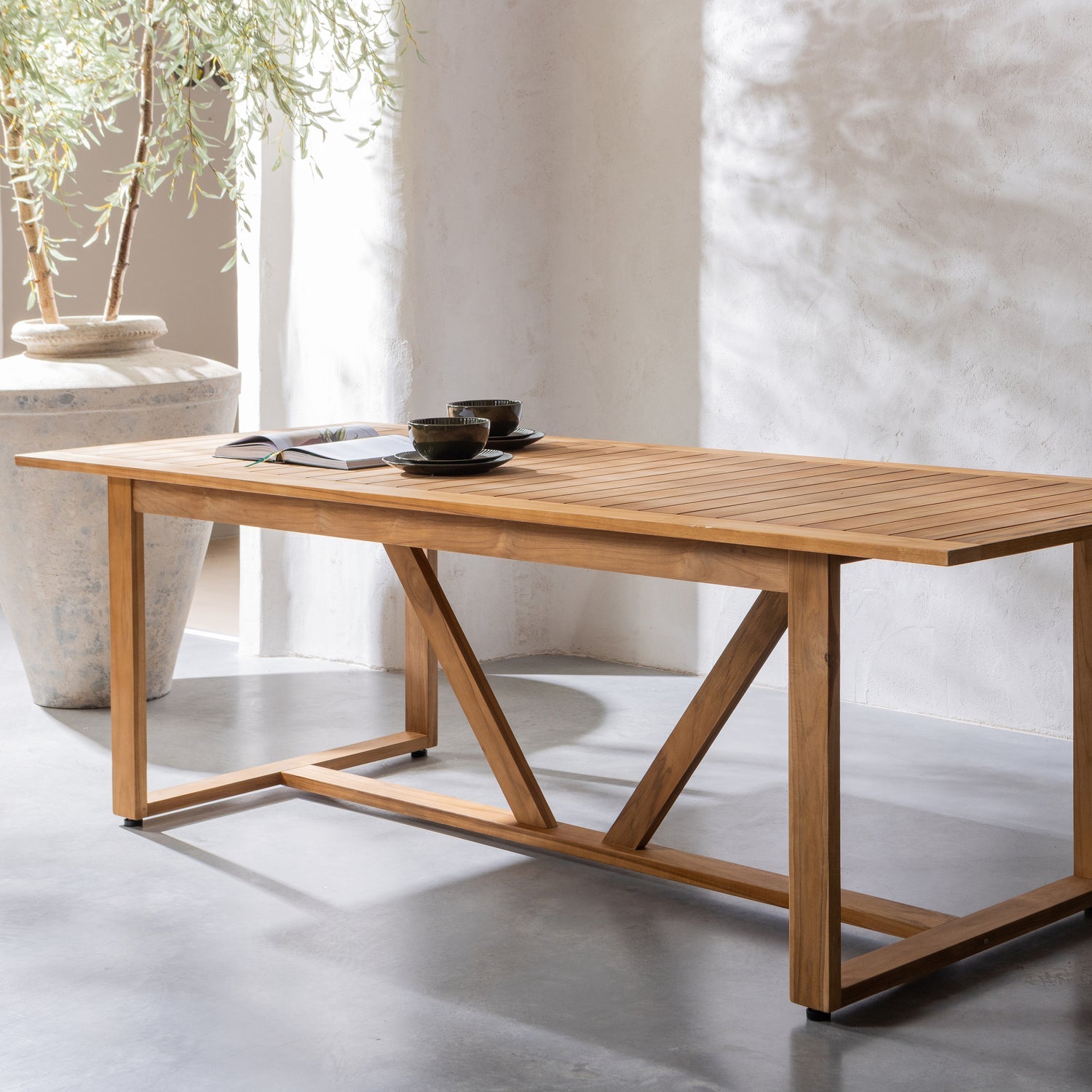 BEAVER GARTENTISCH TEAK NATUR
