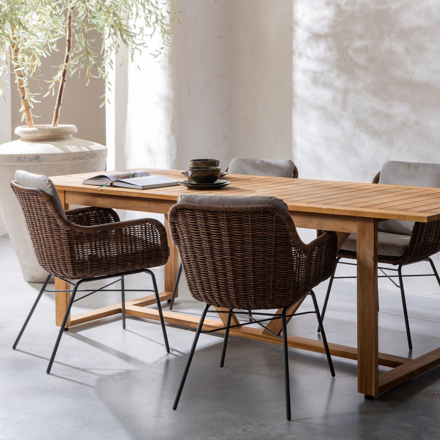 BEAVER GARTENTISCH TEAK NATUR