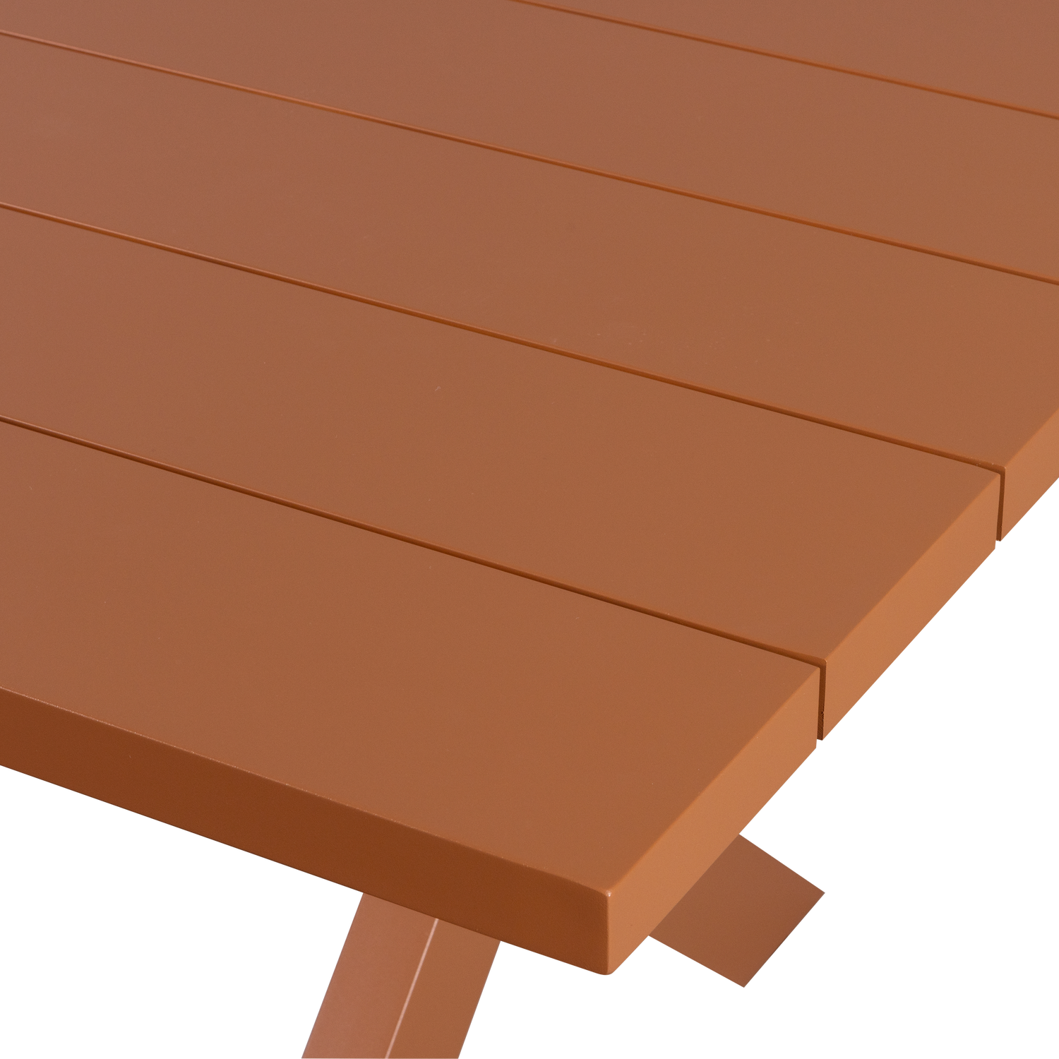 DELTA PICKNICK GARTEN ALUMINIUM TERRA 220x100CM