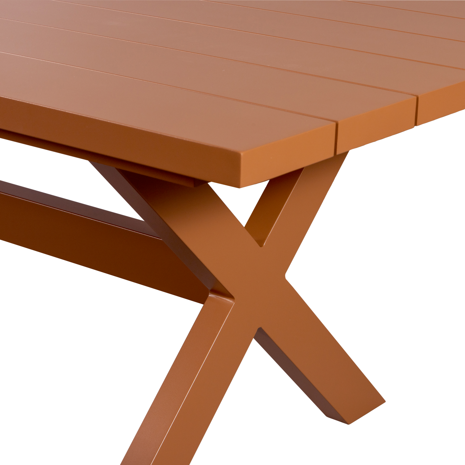 DELTA PICKNICK GARTEN ALUMINIUM TERRA 220x100CM