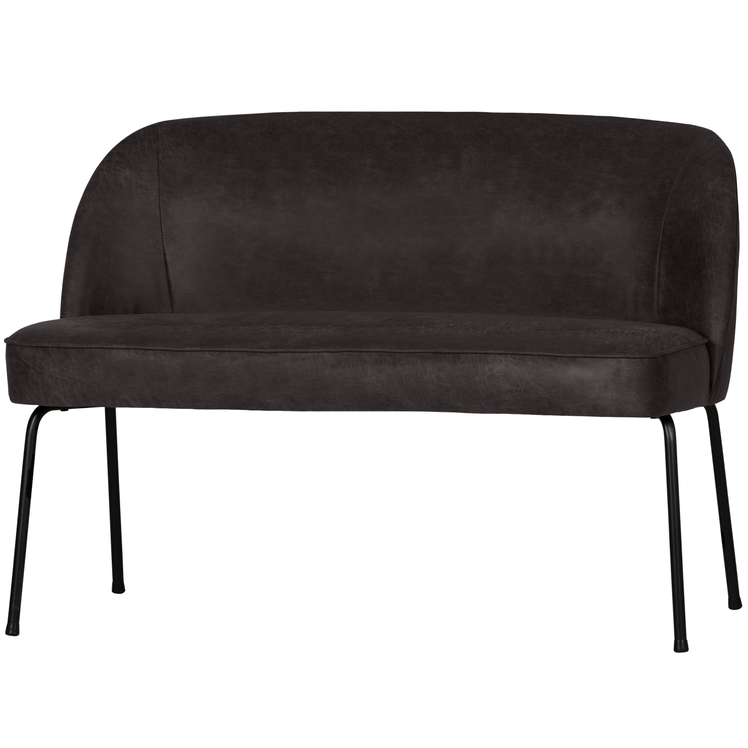 VOGUE ESSTISCHBANK LEDER SCHWARZ