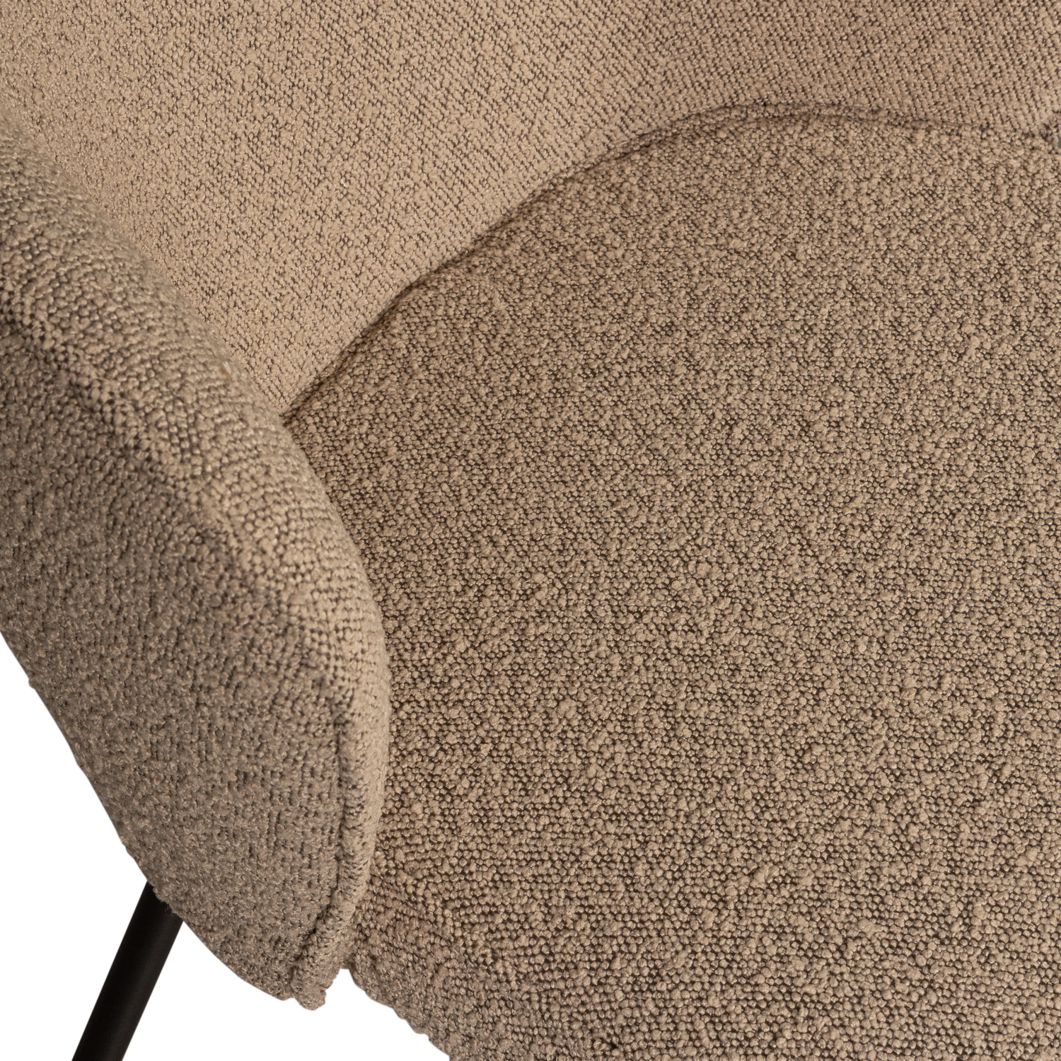 ADMIT ESSZIMMERSTUHL BOUCLE BEIGE
