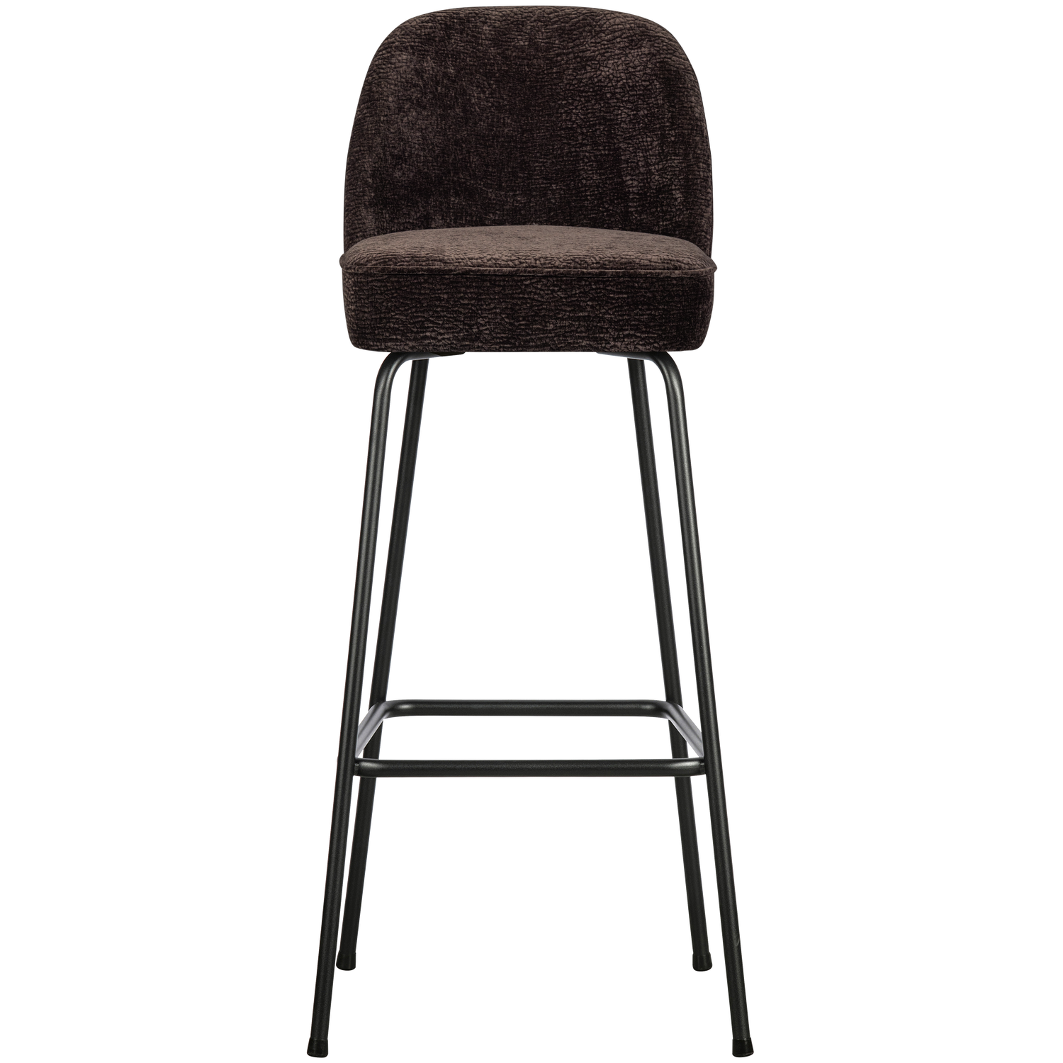 VOGUE BARHOCKER 80CM 3D CHENILLE DUNKELBRAUN