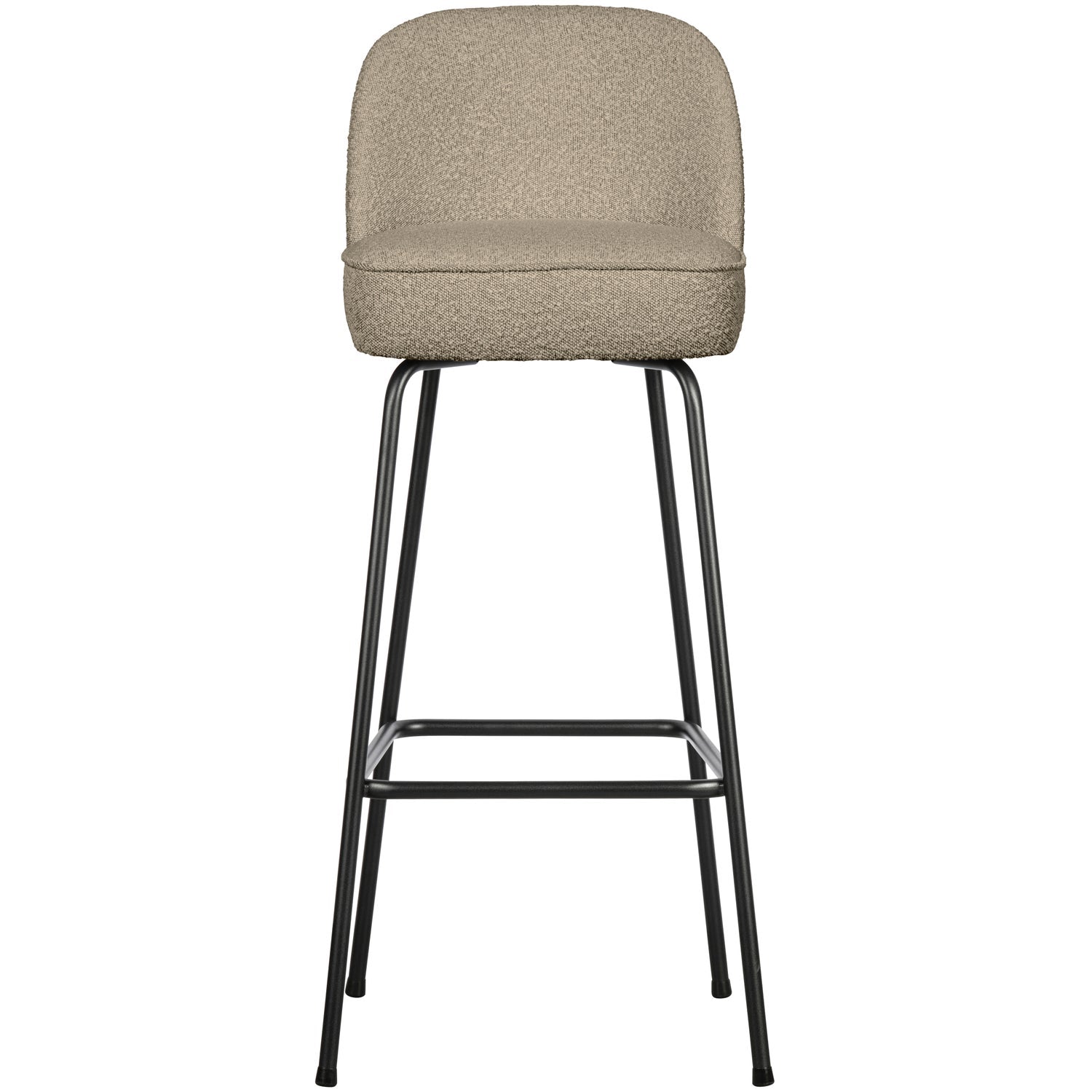 VOGUE BARHOCKER 80CM BOUCLE BEIGE