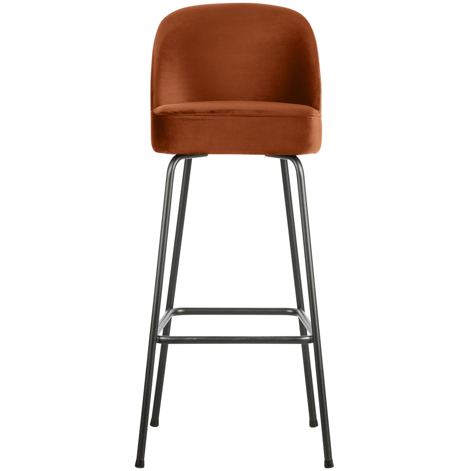 VOGUE BARHOCKER 80CM SAMT RUST