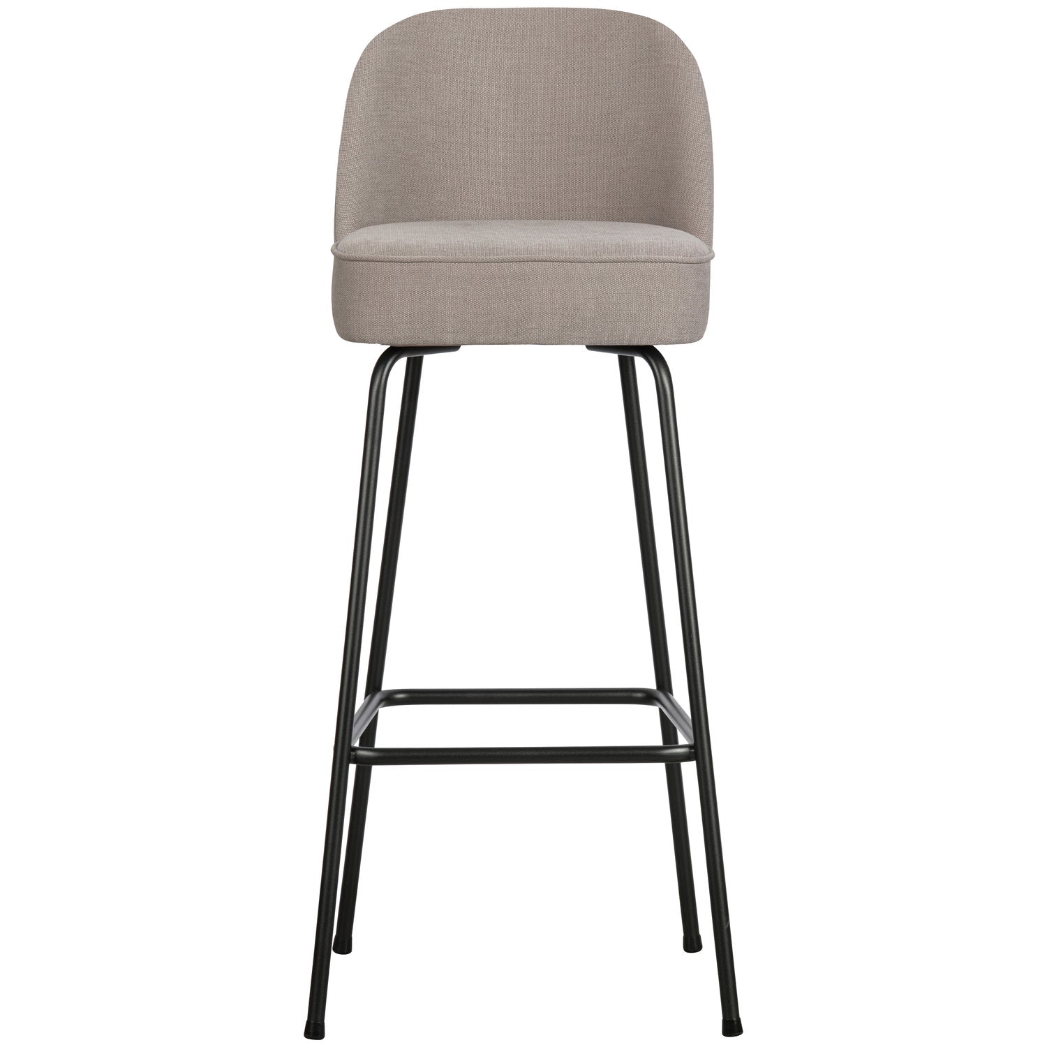VOGUE BARHOCKER 80CM GEWEBTES STOFF SAND