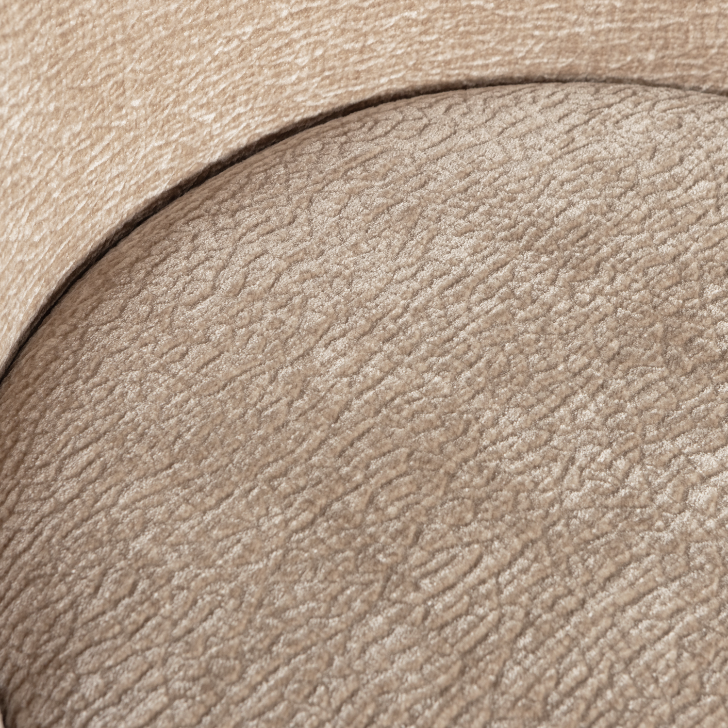 VOGUE BARHOCKER 80CM 3D CHENILLE SAND