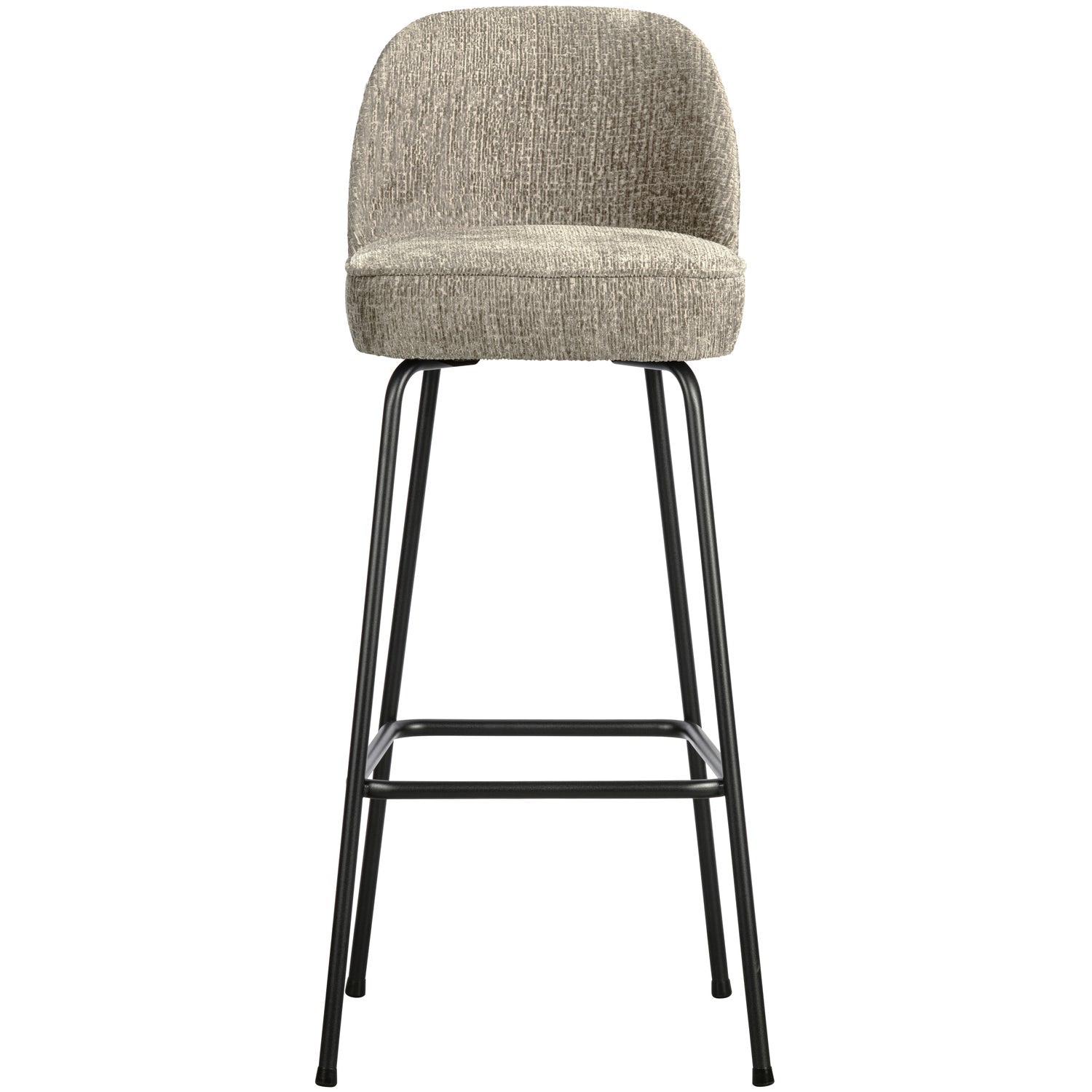 VOGUE BARHOCKER 80CM STRUCTURE VELVET WHEATFIELD
