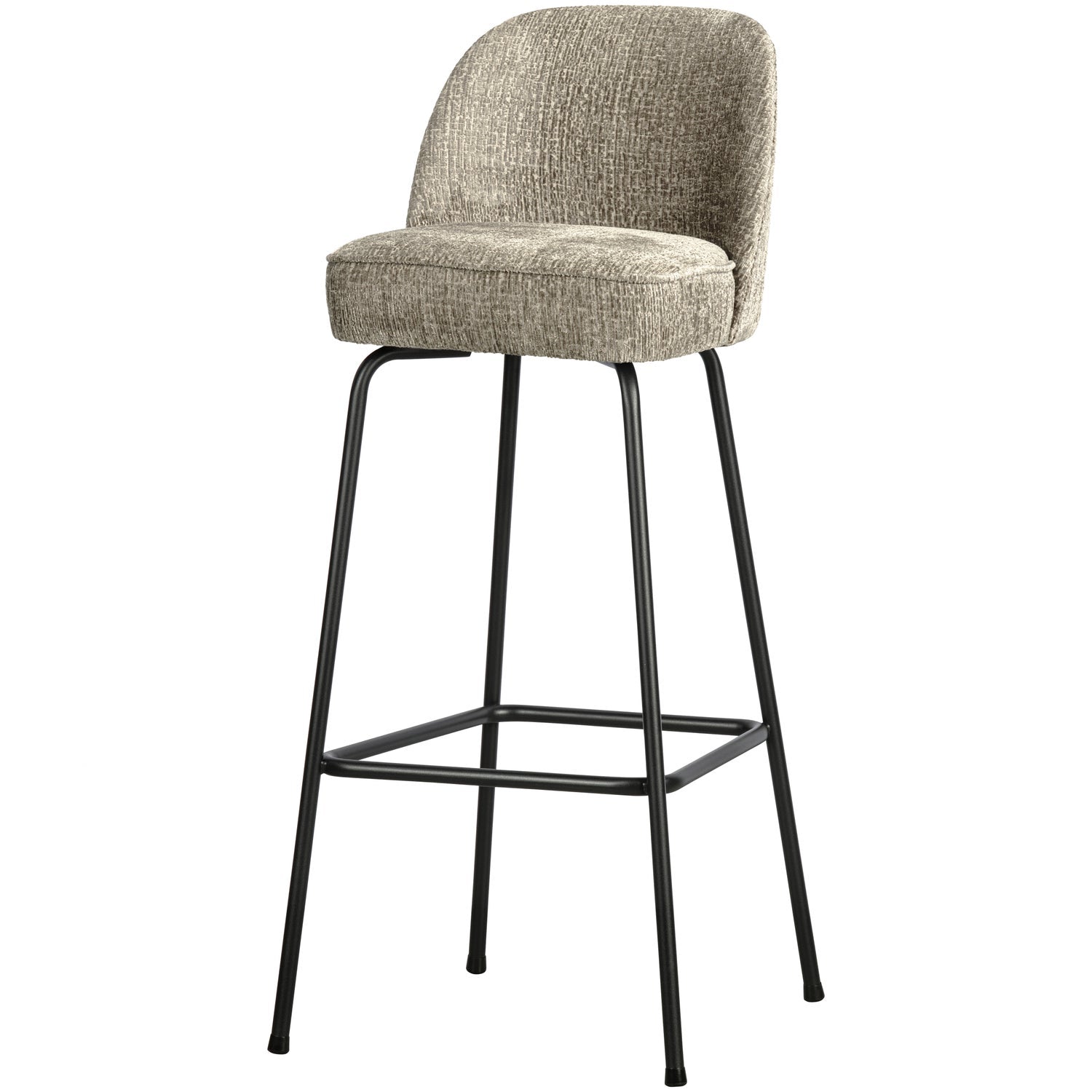 VOGUE BARHOCKER 80CM STRUCTURE VELVET WHEATFIELD