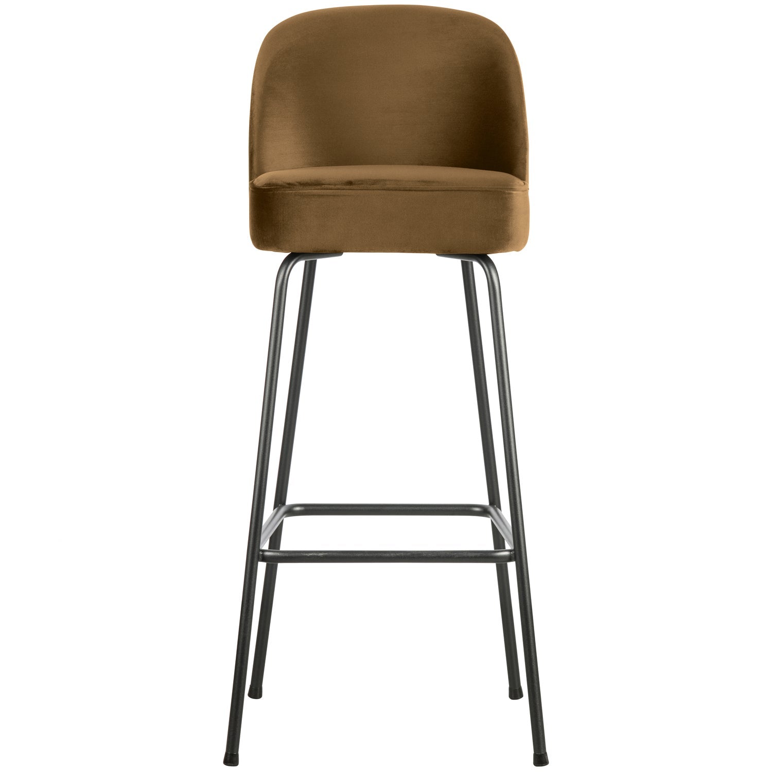 VOGUE BARHOCKER 80CM SAMT HONIGGELB