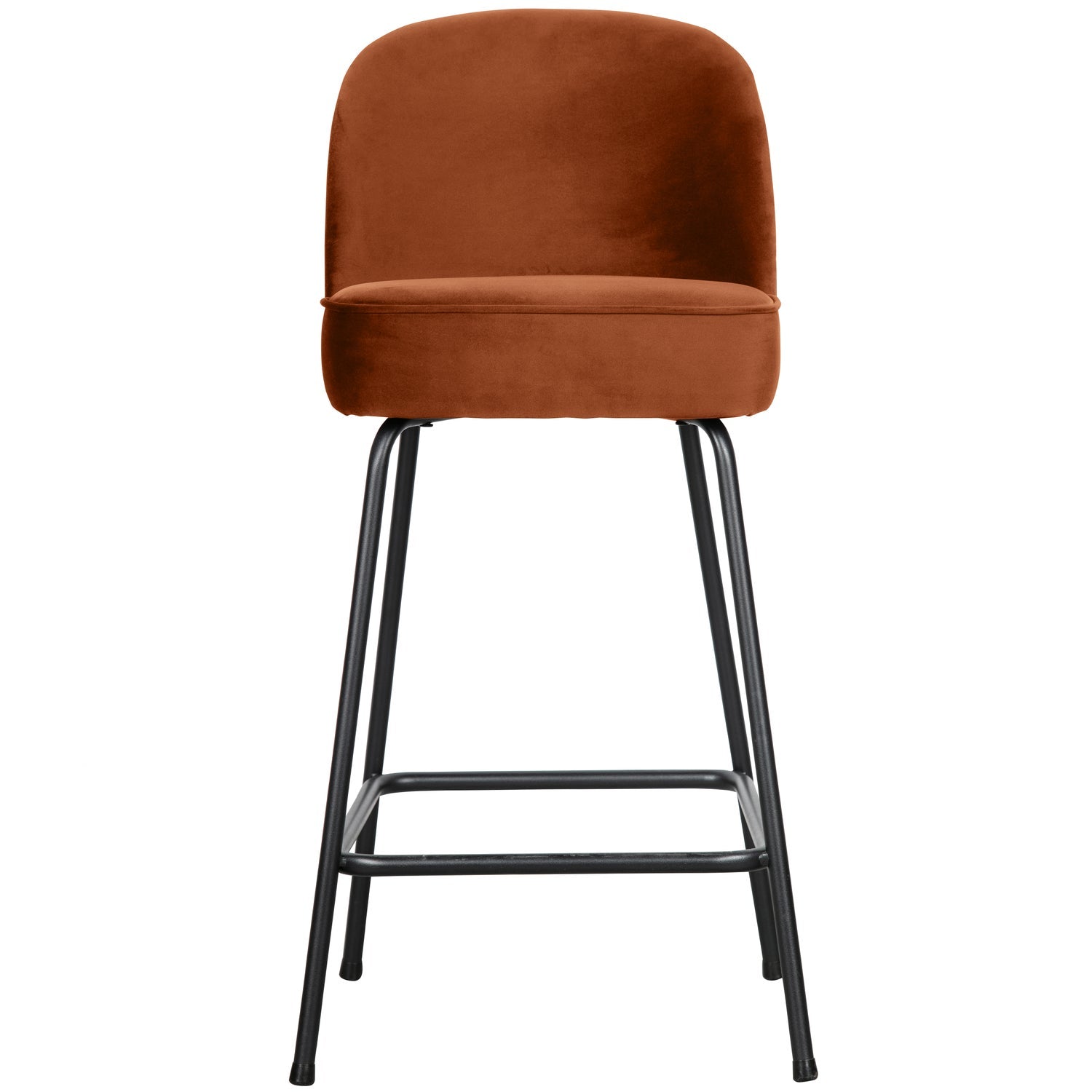 VOGUE BARHOCKER 65CM SAMT RUST