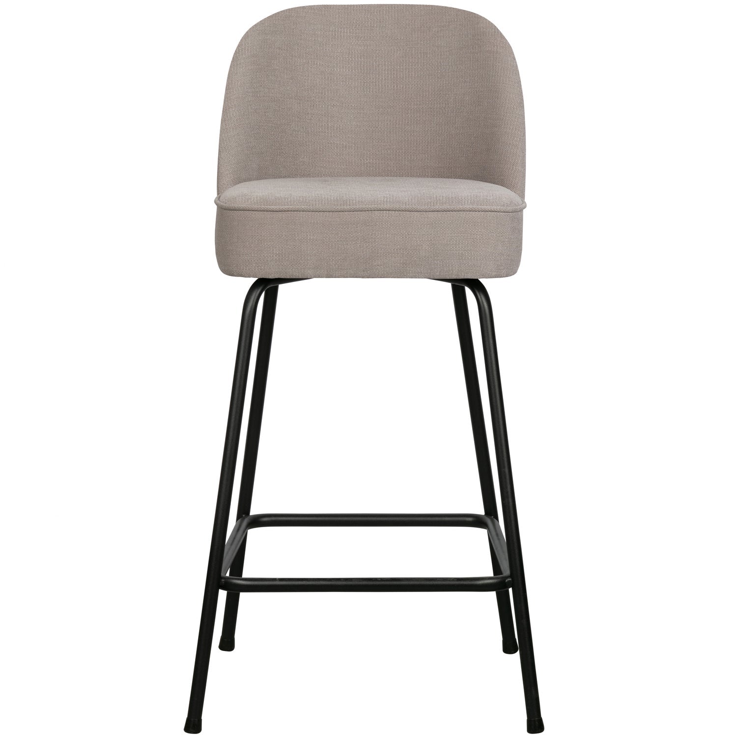 VOGUE BARHOCKER 65CM GEWEBTES STOFF SAND