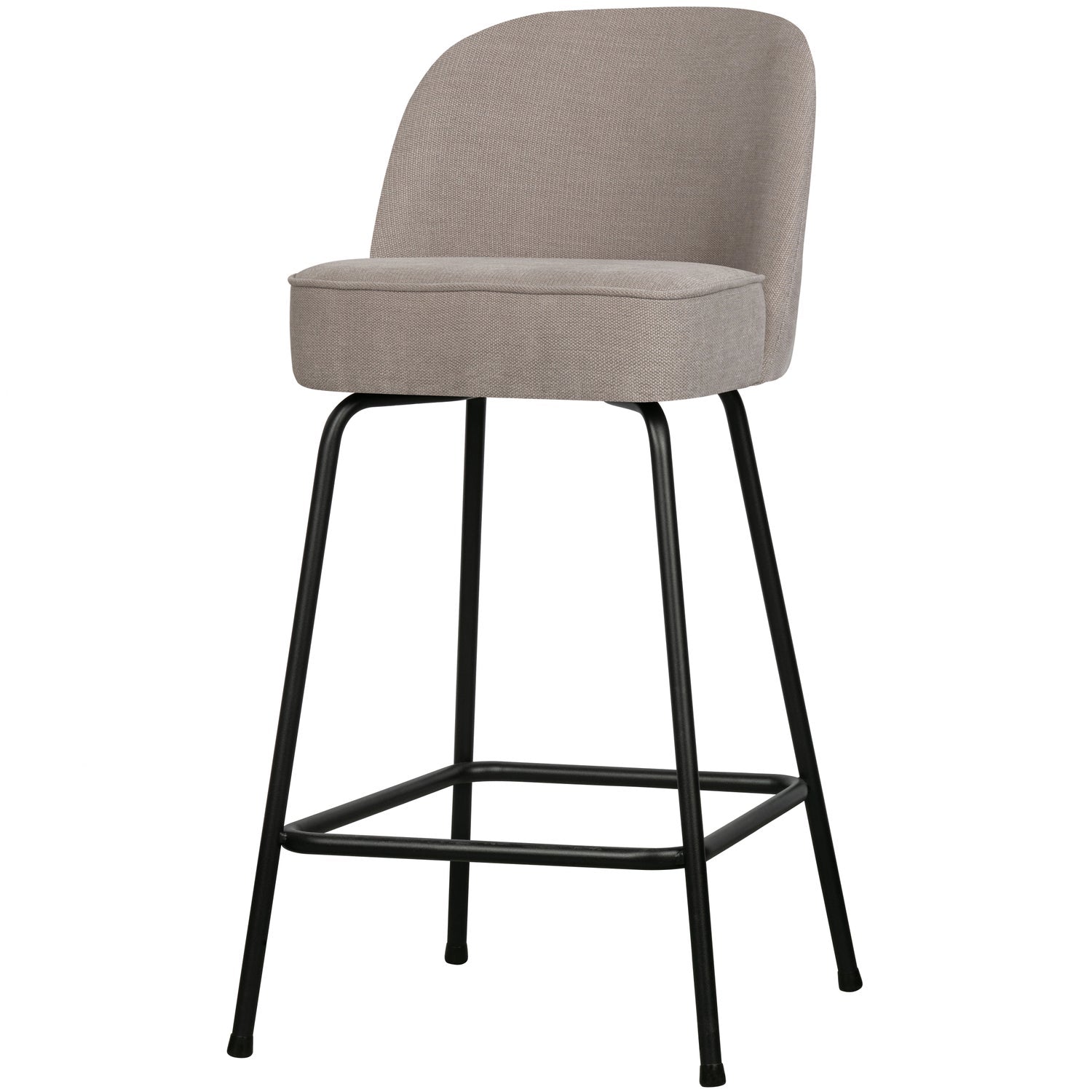 VOGUE BARHOCKER 65CM GEWEBTES STOFF SAND