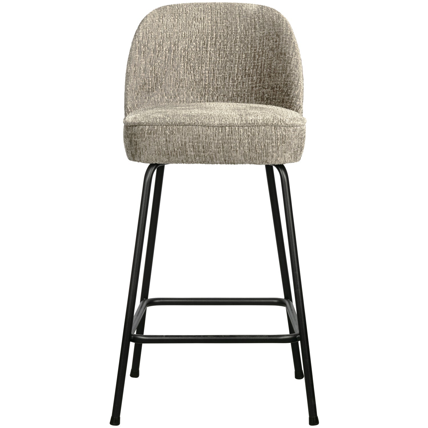 VOGUE BARHOCKER 65CM STRUCTURE VELVET WHEATFIELD