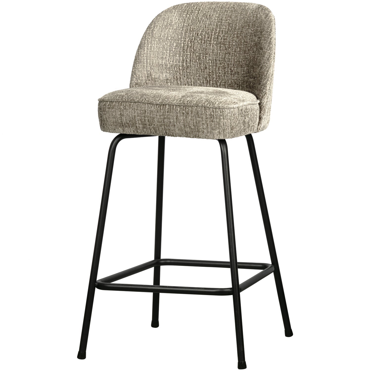 VOGUE BARHOCKER 65CM STRUCTURE VELVET WHEATFIELD