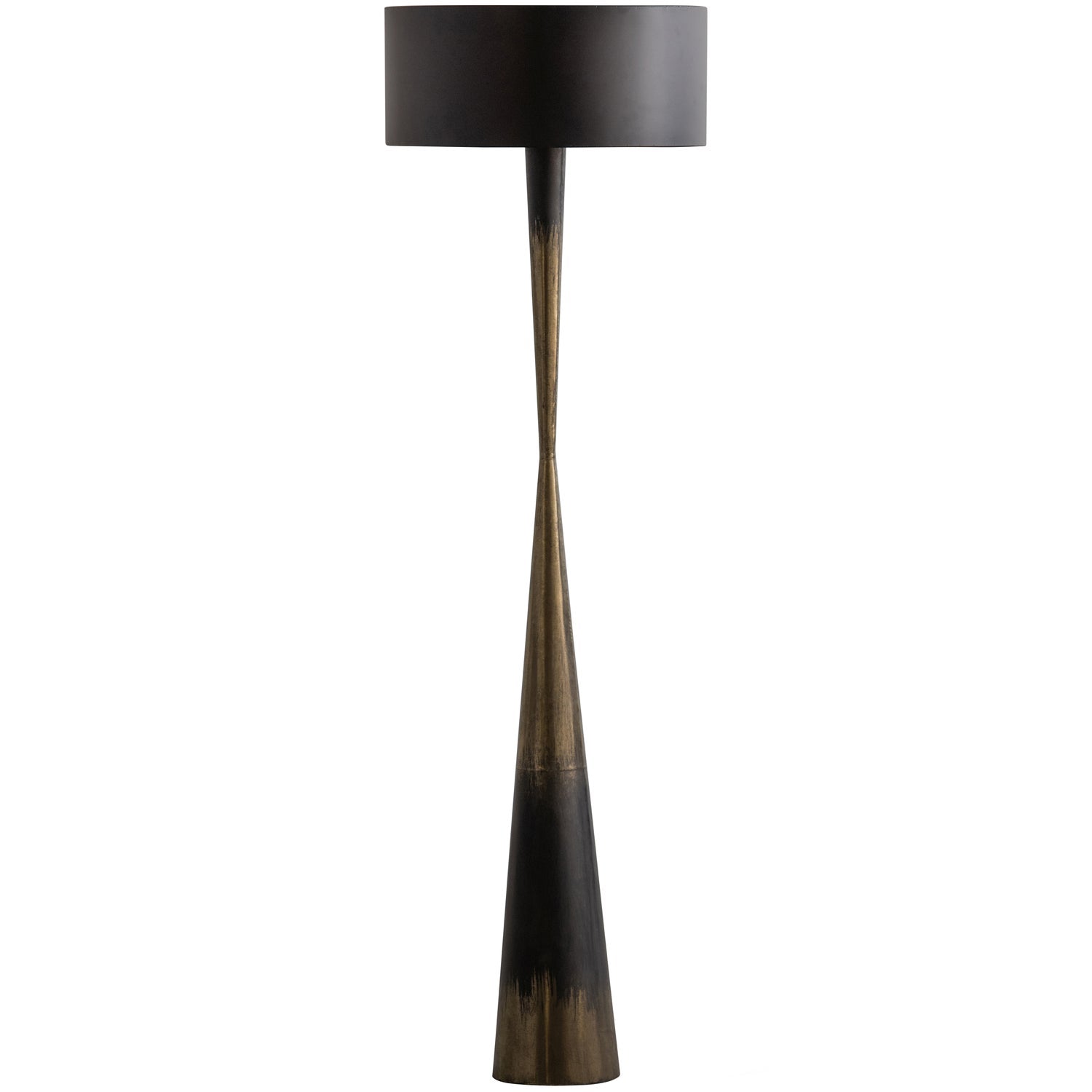 BLACKOUT TOO STEHLEUCHTE METALL SCHWARZ/MESSING