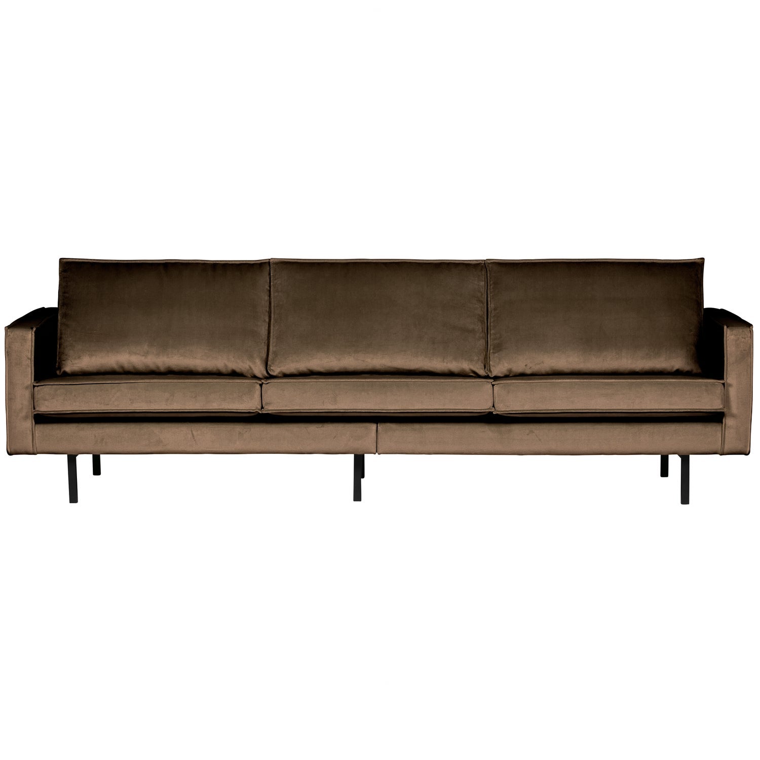 RODEO 3 SEATER VELVET TAUPE