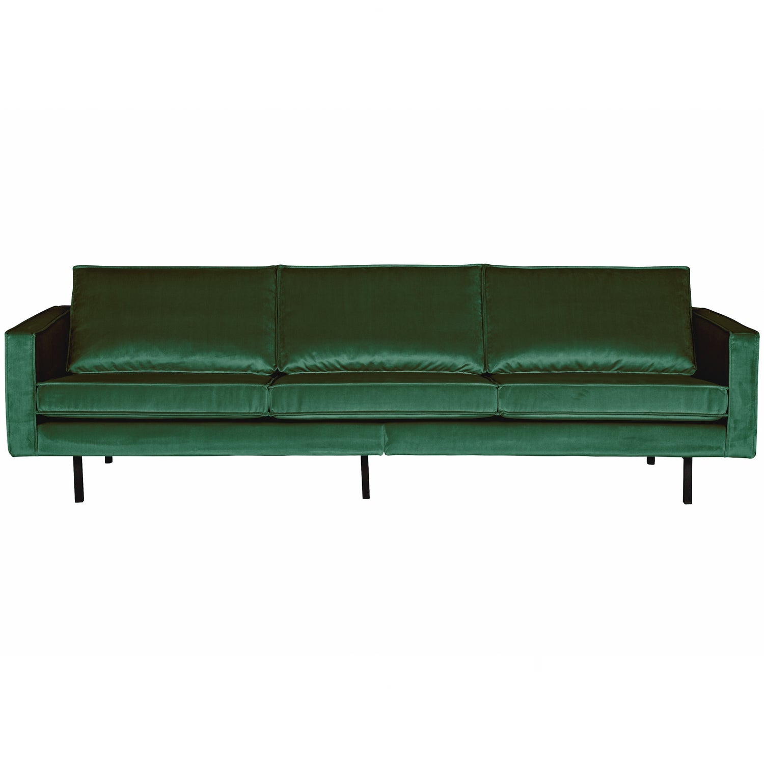 RODEO 3 SEATER VELVET GREEN FOREST