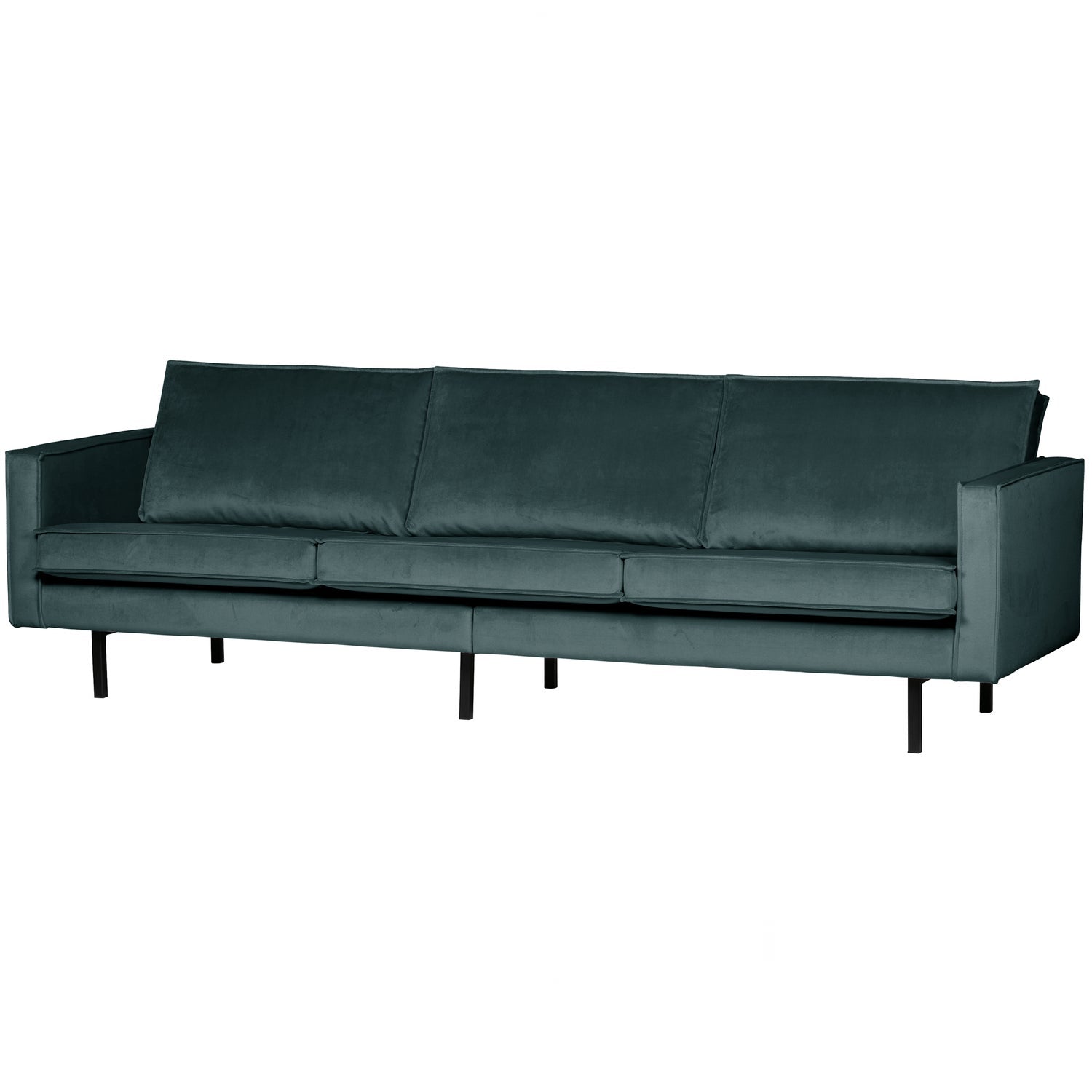 RODEO SOFA 3 SEATER VELVET TEAL