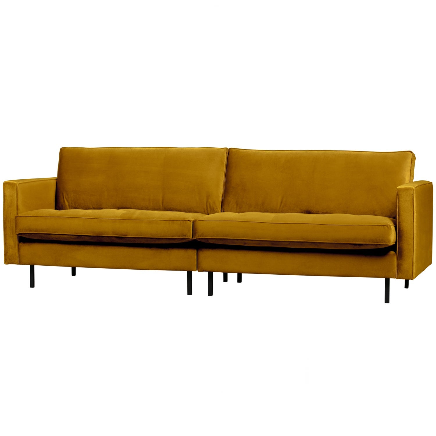 RODEO CLASSIC SOFA 3-SEATER VELVET OCHRE