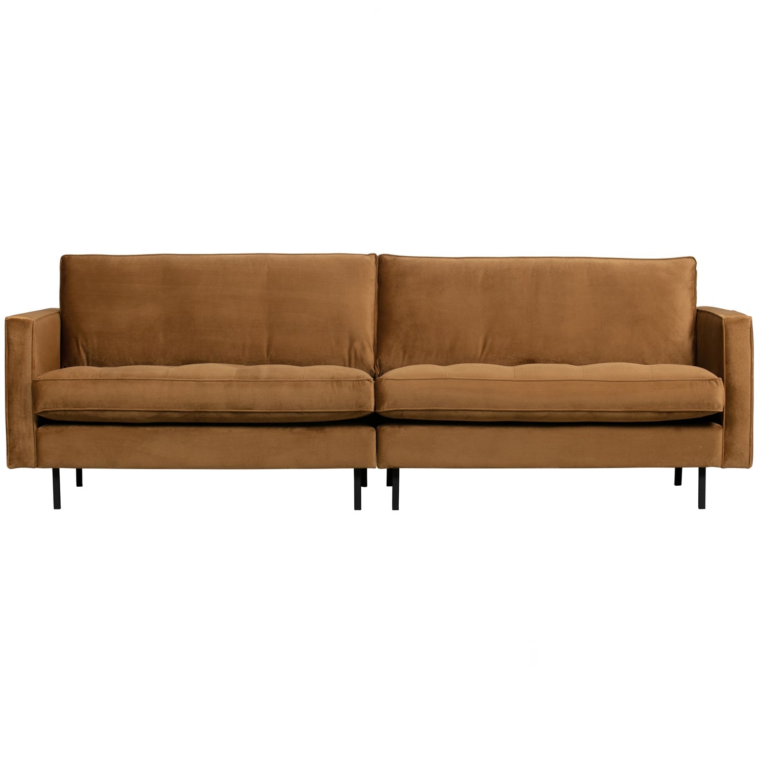 RODEO CLASSIC SOFA 3-SEATER VELVET HONEY YELLOW