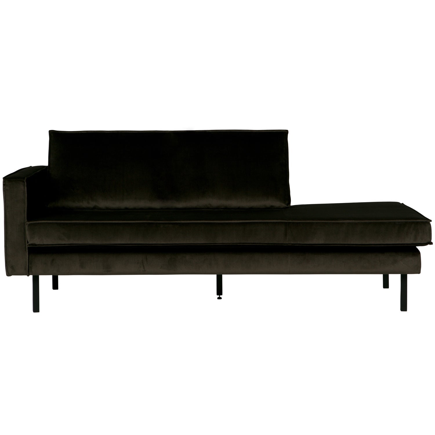 RODEO DAYBED LEFT VELVET DARK GREEN HUNTER
