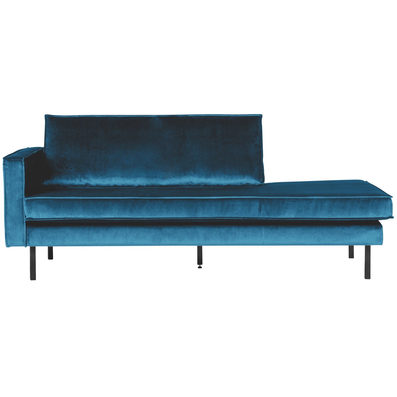 RODEO DAYBED LEFT VELVET BLUE